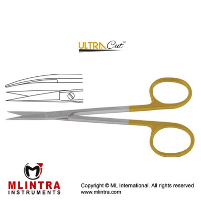 UltraCut™ TC Iris Scissor Curved Stainless Steel, 11.5 cm - 4 1/2" UltraCut™ TC Iris Scissor Curved Stainless Steel, 11.5 cm - 4 1/2"